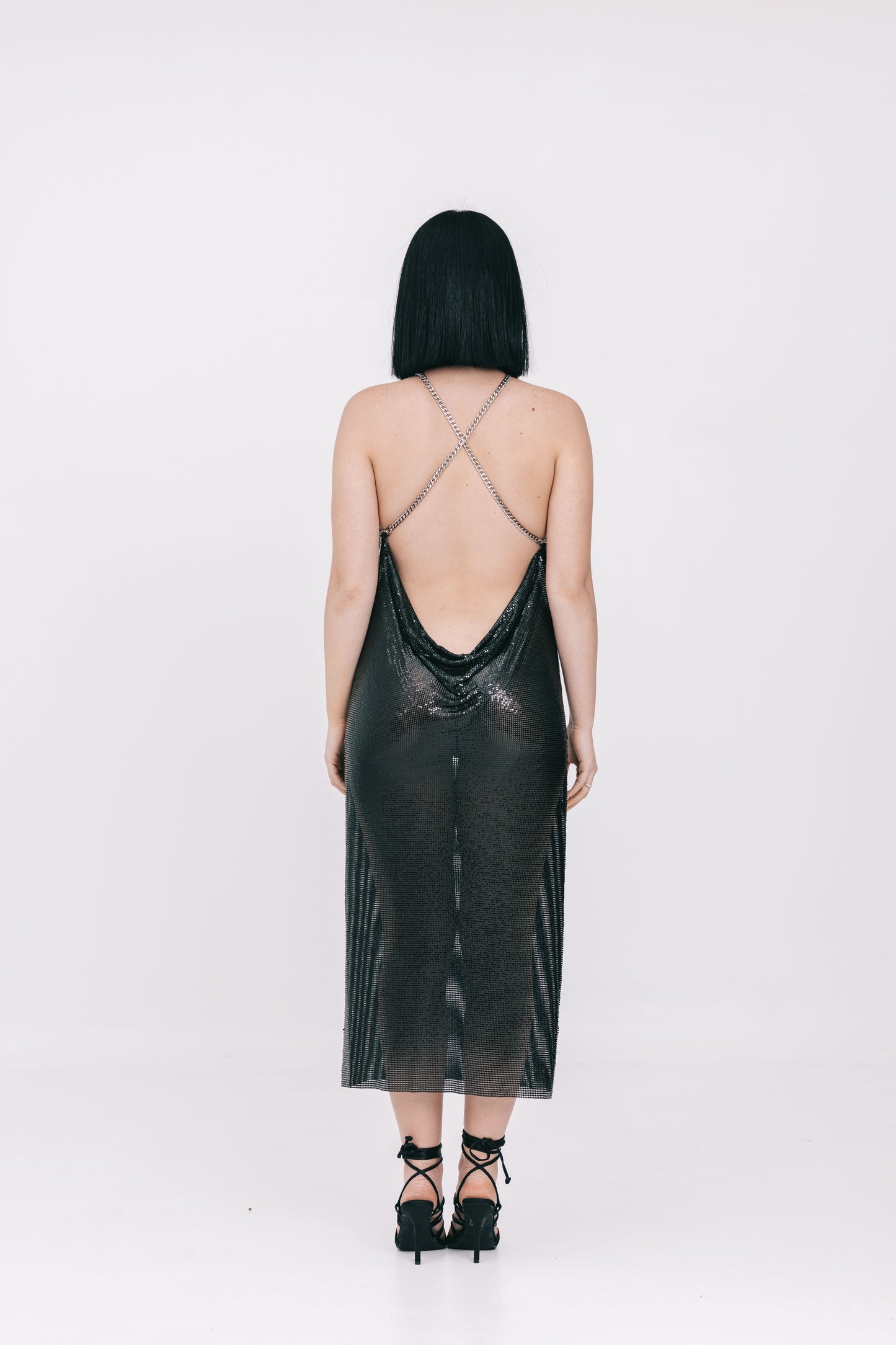 The Opal Black Dress