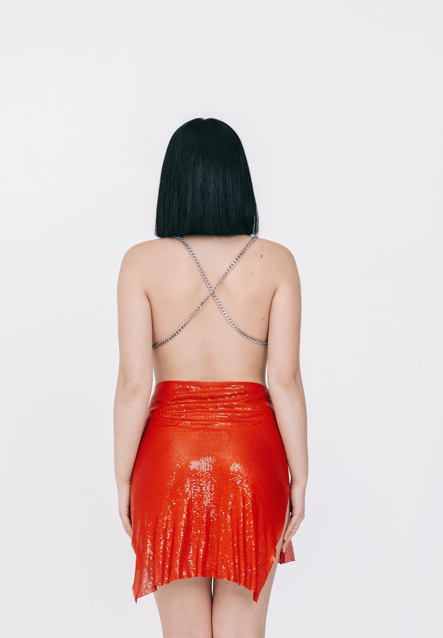 The Amber Red Skirt